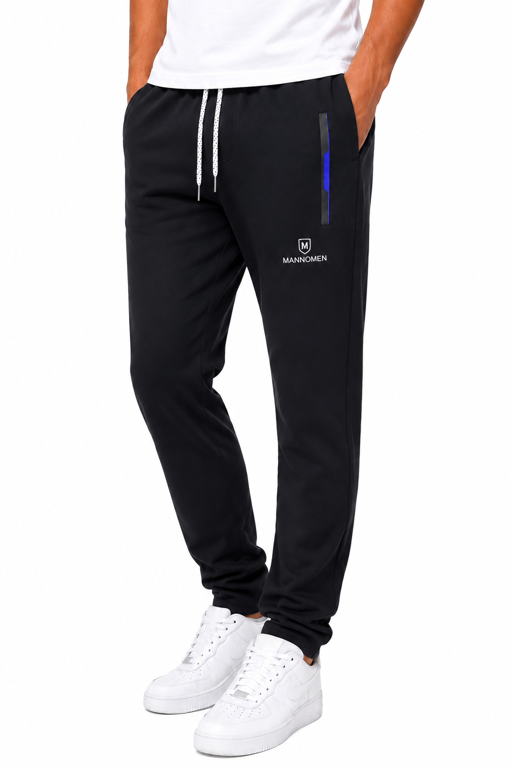 Mannomen Übergrößen-Jogginghose mit geradem Bein – Maximaler Komfort trifft sportlichen Style