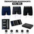 Mannomen Übergrößen Herren Boxershorts 3 er Pack 4XL- 8XL